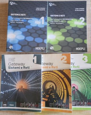 Lotto libri di sistemi e reti