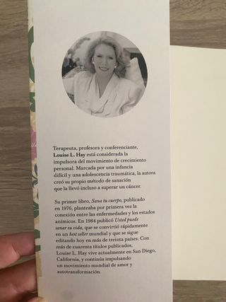Libro de autoayuda: Usted puede sanar su vida.