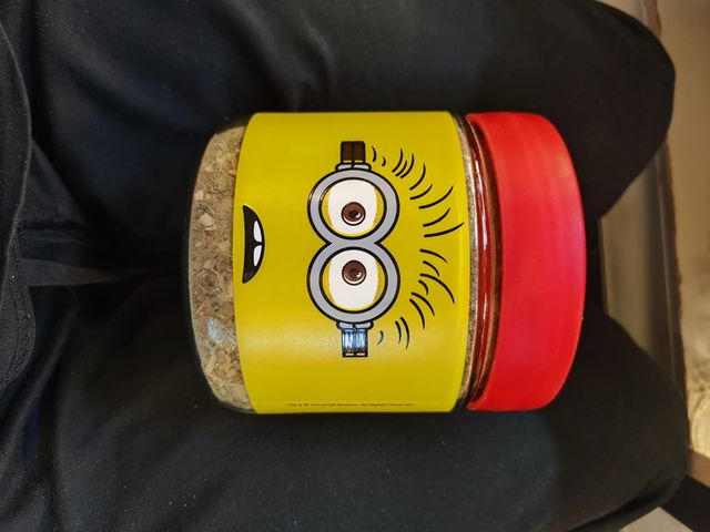 Frasco Nutella Minions