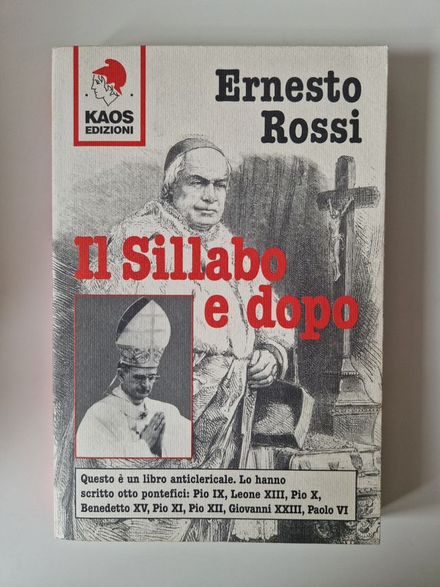Il sillabo e dopo
