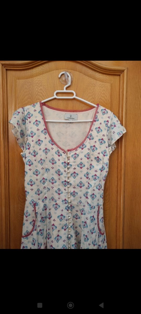 Vestido floral Looking Glass