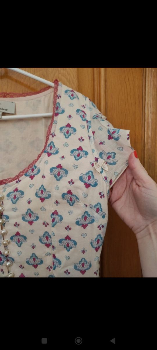 Vestido floral Looking Glass