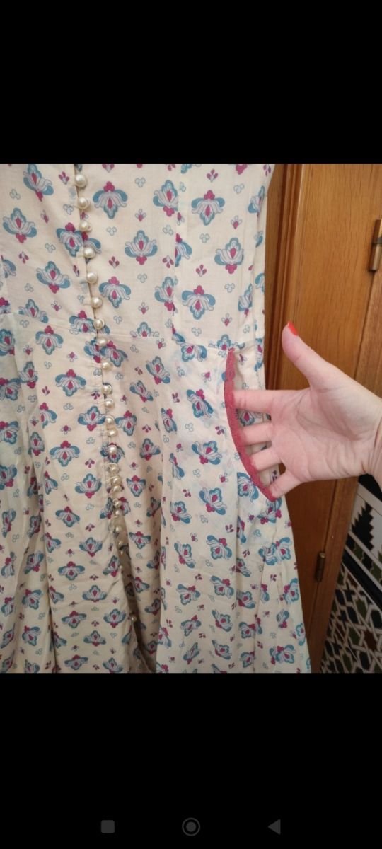 Vestido floral Looking Glass