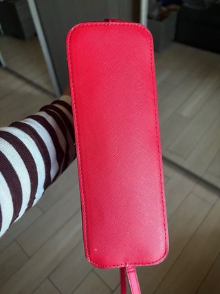 Tracolla rossa Mark Etro con portacarte 