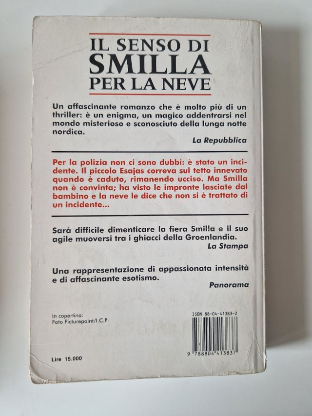 Il Senso DI Smilla Per La Neve