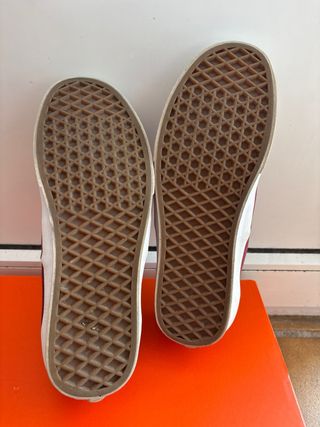 Zapatillas Vans rojas - Mujer