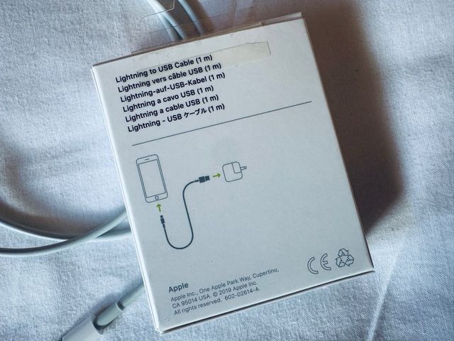 Cable Lightning a USB Apple (1m)