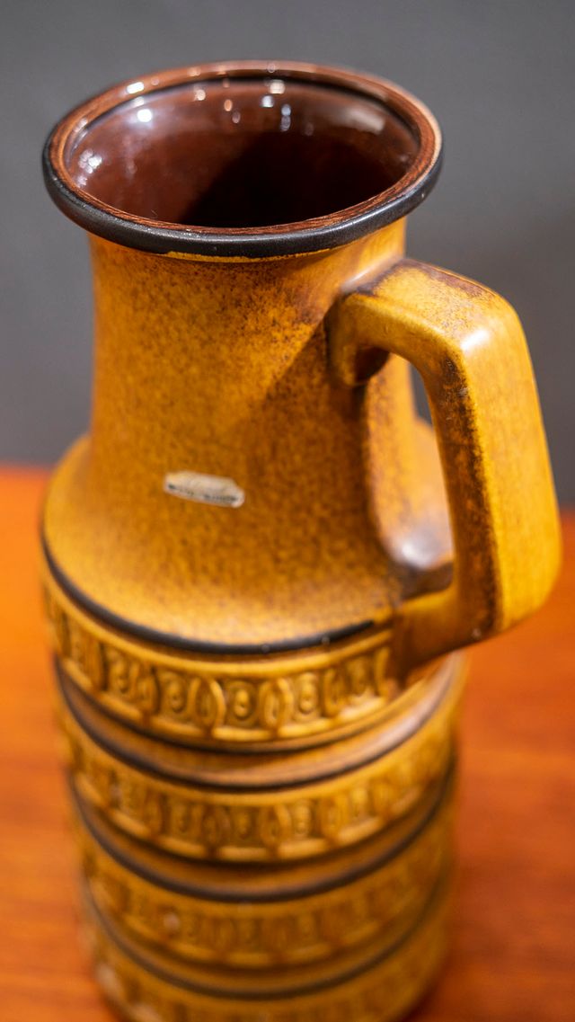 Jarrón danés vintage mid-century