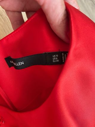 Vestido rojo fiesta Talla M