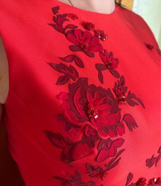 Vestido rojo fiesta Talla M