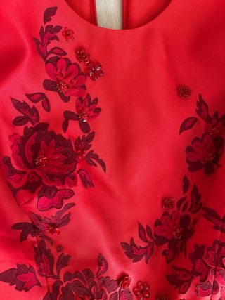 Vestido rojo fiesta Talla M