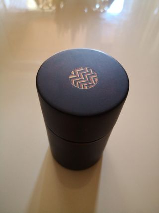 Bote madera artesanal con tapa