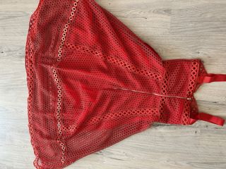 Vestido rojo fiesta - Talla M
