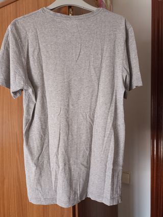 Camiseta Adidas gris-azul talla S