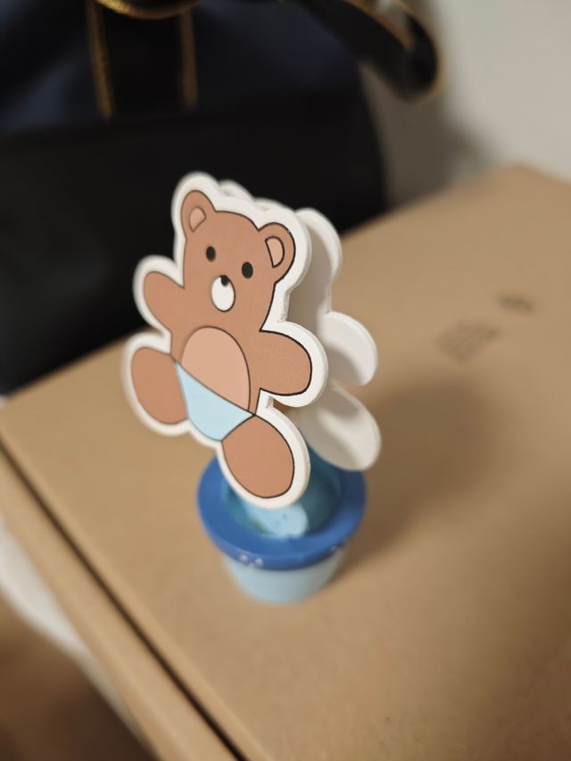 Adorno infantil oso - 12uds