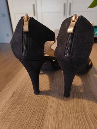 Sandalias tacón negro Own - talla 39