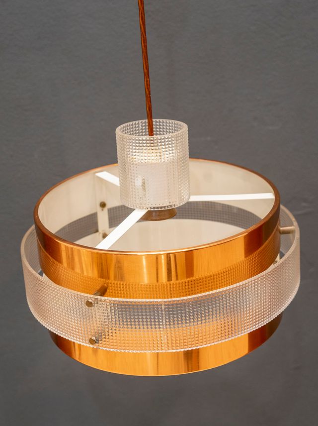 Lámpara danesa vintage mid-century