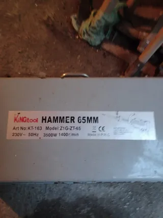 Martello demolitore KingTool 65mm