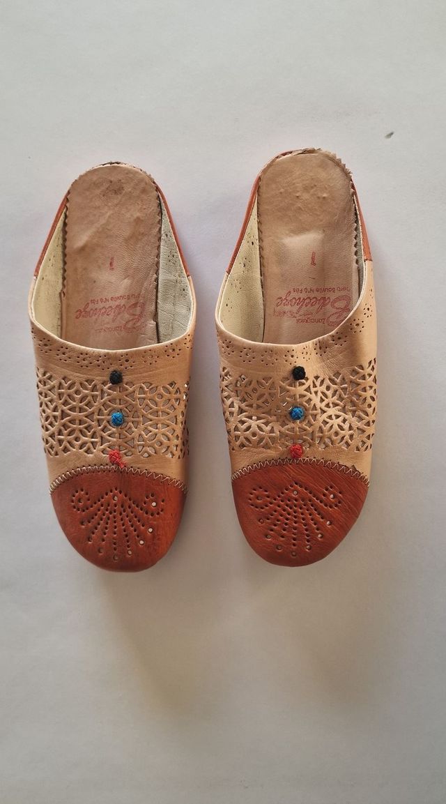 Babouche marocchine artigianali in pelle n39