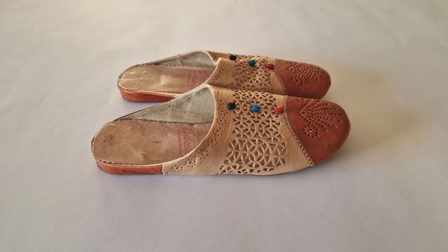 Babouche marocchine artigianali in pelle n39