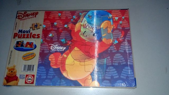 Puzzle Winnie the Pooh com 16 peças NOVO selado