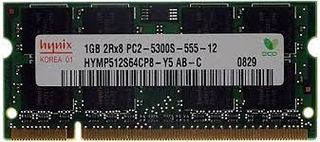 1 GB Memoria RAM DDR2-667 PC2-5300 666.6 MHz