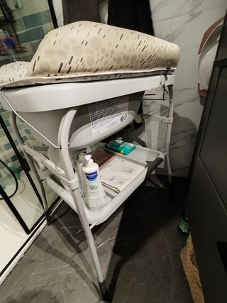 Bañera cambiador bebé