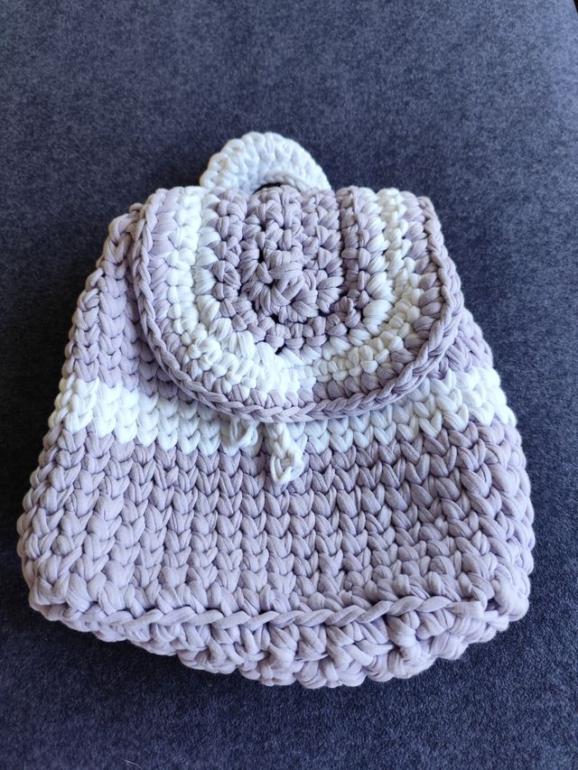 Bolsos trapillo multicolor hechas a mano