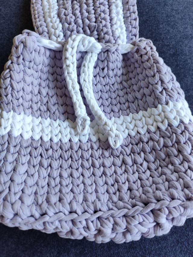 Bolsos trapillo multicolor hechas a mano