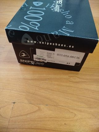 Zapatos Snipe caballero -talla 43