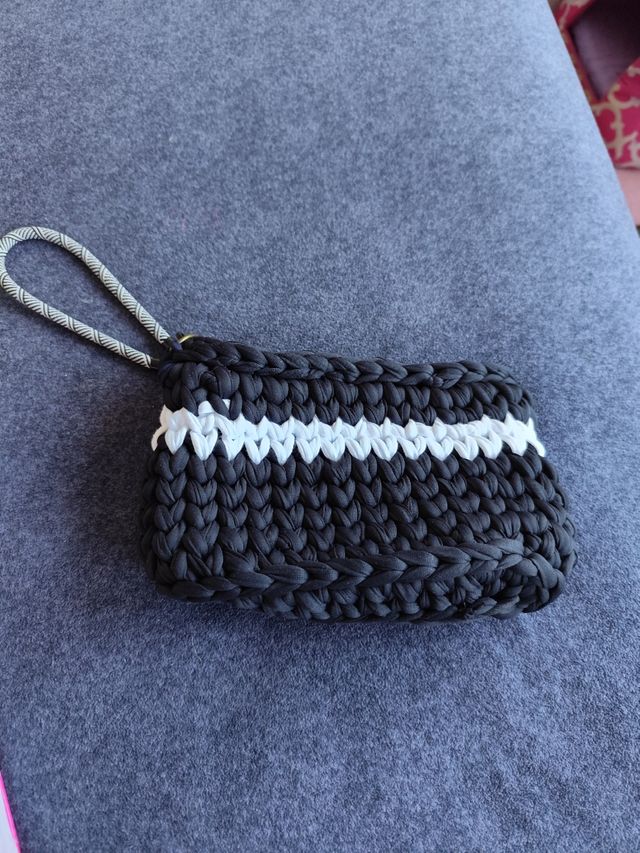 Bolso crochet multicolor