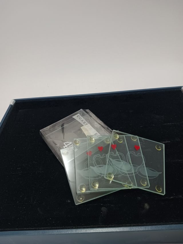 Posavasos cisnes - 4 pzas