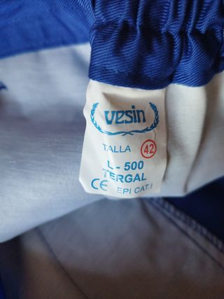 Pantalón trabajo Vesin azul - Talla 42