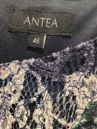Vestido fiesta midi encaje