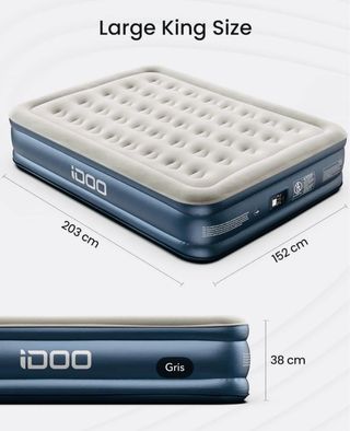 Colchon hinchable eléctrico