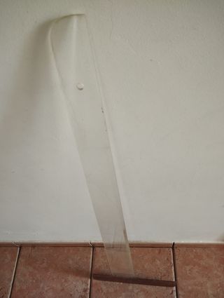 Régua T 120cm Acrílico Antiga