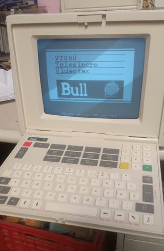 Ordenador portátil TELESINCRO VIDEOTEX BULL 80
