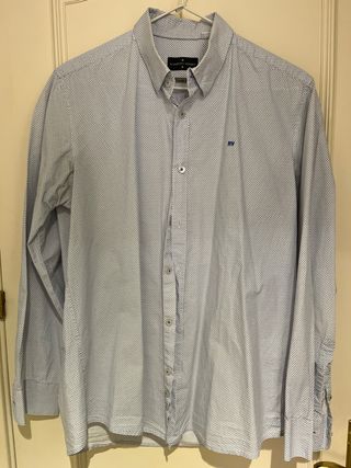 Camisa Roberto Verino azul - Talla L