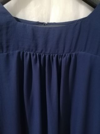 Vestito blu maniche 3/4 H&M donna tg. S Nuovo