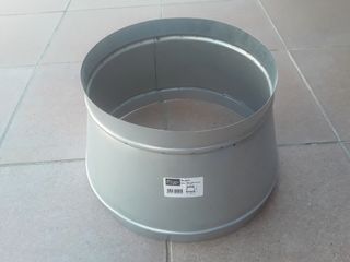 2 Reducciónes metal 315 a 250 diametro