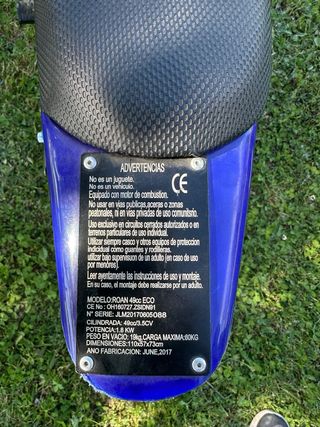 Motocross infantil Roan 49cc