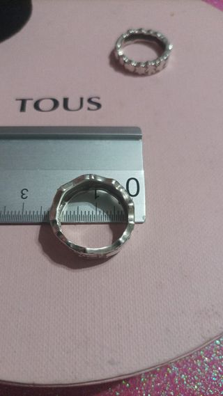 Anillo Tous plata