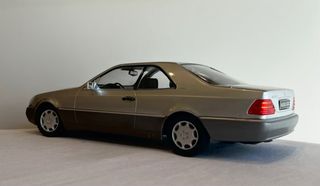 Maqueta Mercedes 600 SEC escala 1:18 edicion limit