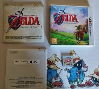 Zelda Ocarina of Time para Nintendo 3DS.