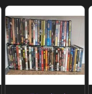 Dvd variados a 0,25 centimos de € la unidad