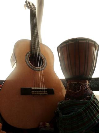 Timbal Djembé africano