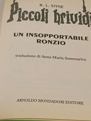 R.L. STINE - UN INSOPPORTABILE