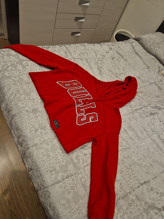 Sudadera NBA roja talla M