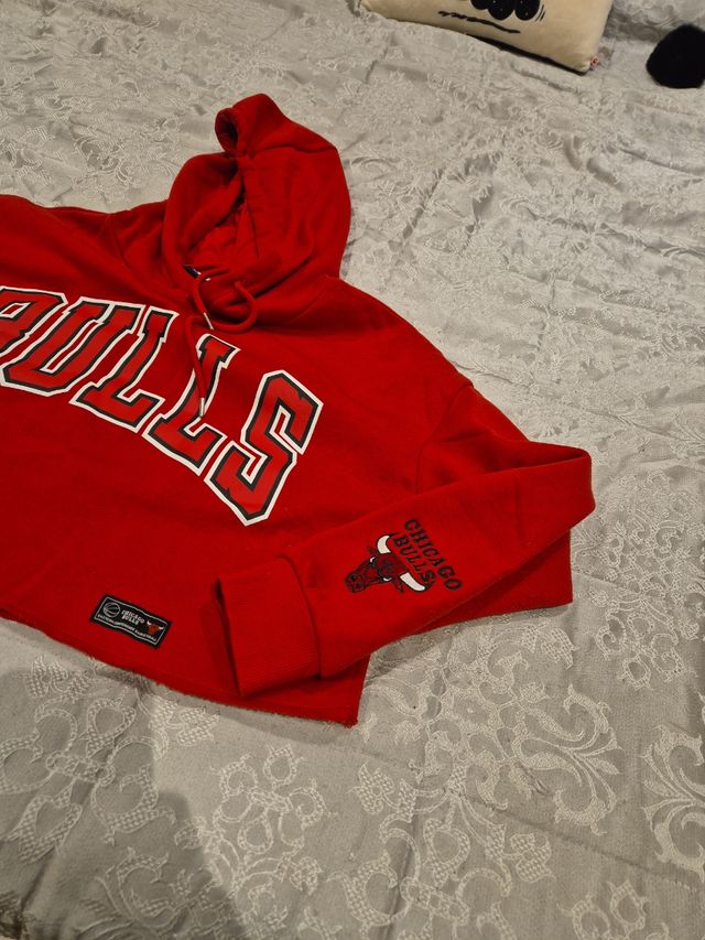 Sudadera NBA roja talla M