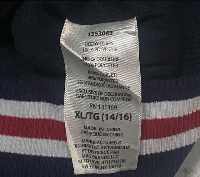 Fila Sherpa Hoodie Navy Red Logo Vintage Y2K